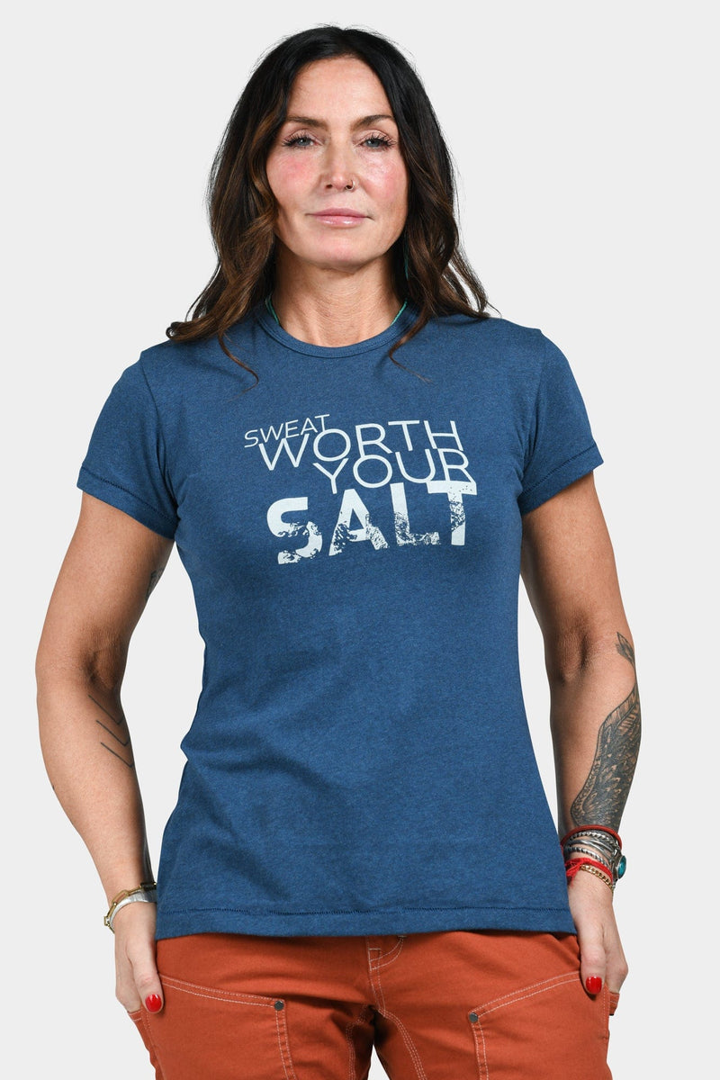 Stretch Cotton Tank Top in Salt - Women