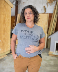 Work Like a Mother™ Crew Neck Tee Tees Dovetail Workwear