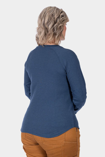 Honed Long Sleeve Thermal Henley