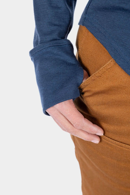 Honed Long Sleeve Thermal Henley