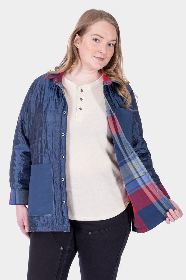 Durham Reversible Quilted Shirt Jac