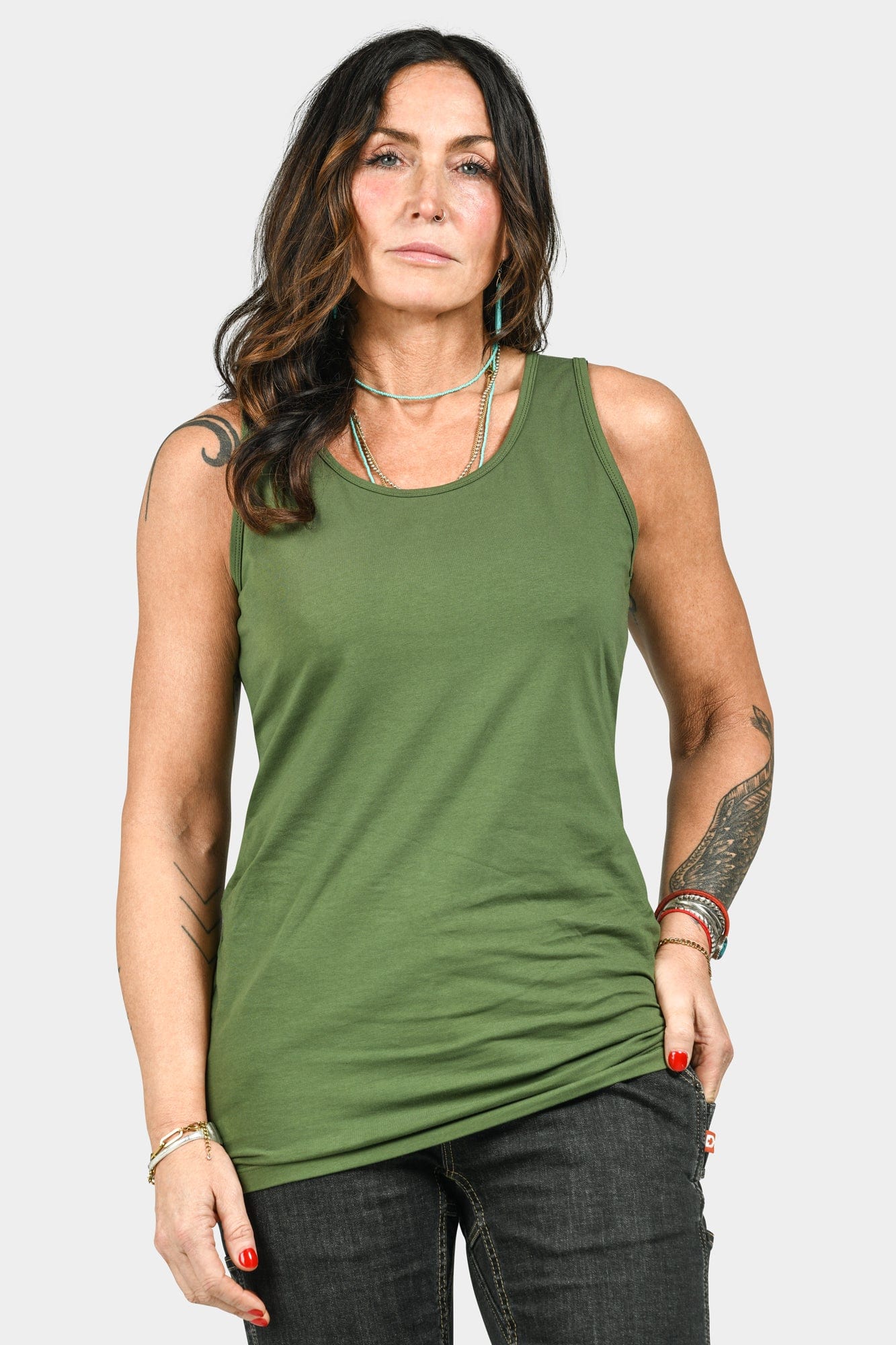 Solid Tank Tees Dovetail Workwear