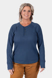 Honed Long Sleeve Thermal Henley