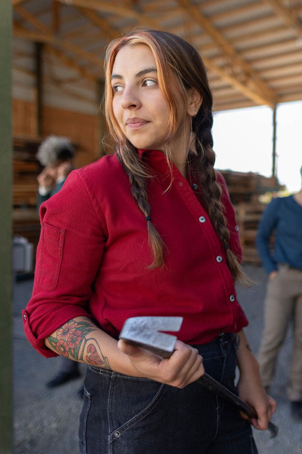 Givens Stretch Chamois Work Shirt