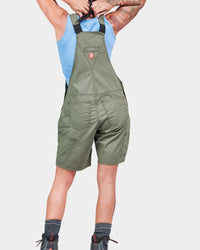 Ultra Light Shortall in Lichen Green Ripstop Work Pants Dovetail Workwear