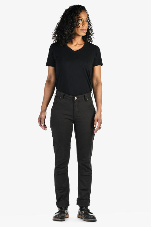 GO TO™ Stretch Canvas Pants in Carbon Black Work Pants Dovetail Workwear