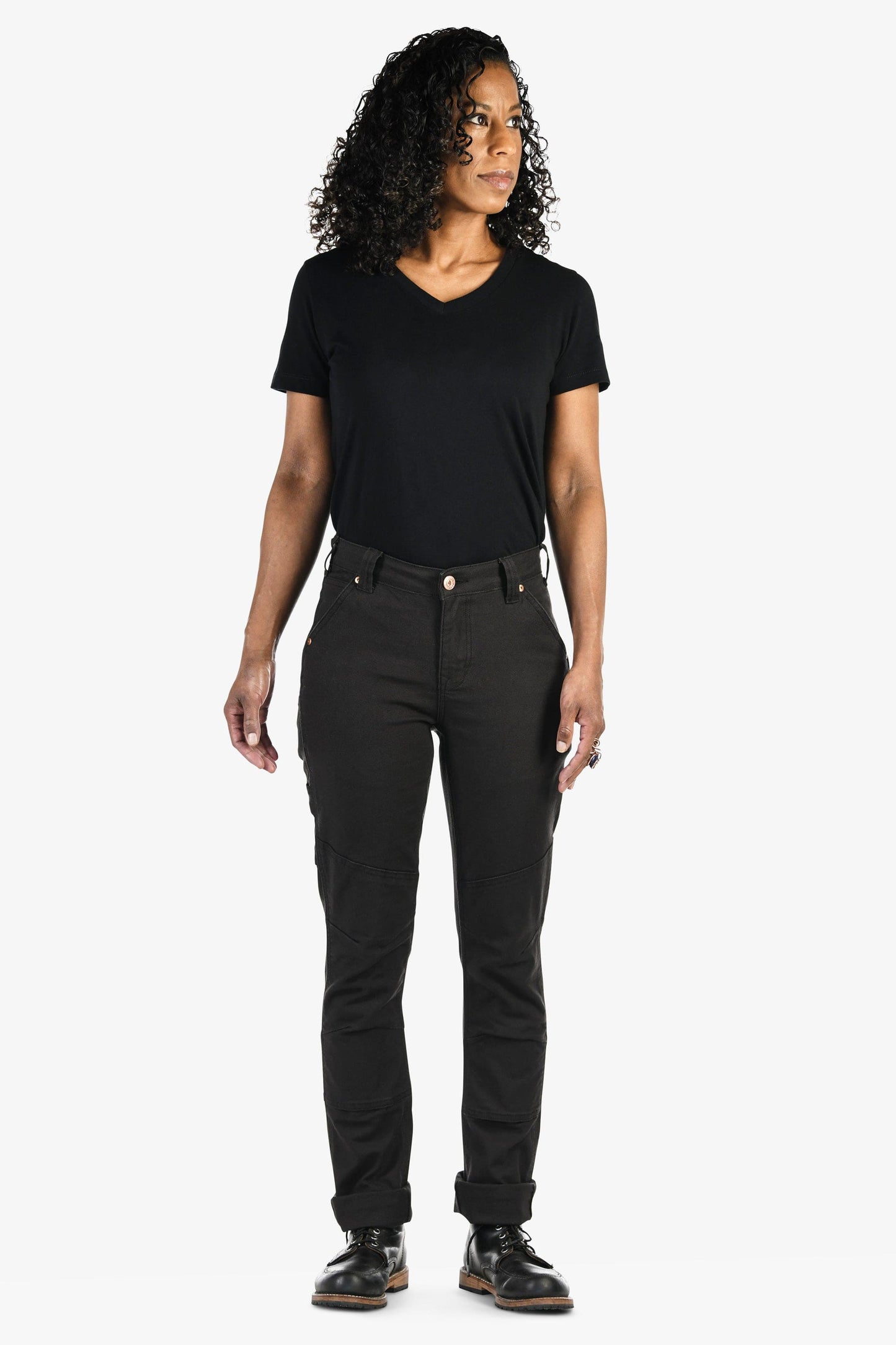 GO TO™ Stretch Canvas Pants in Carbon Black Work Pants Dovetail Workwear