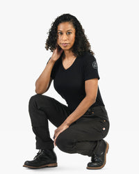 GO TO™ Stretch Canvas Pants in Carbon Black Work Pants Dovetail Workwear