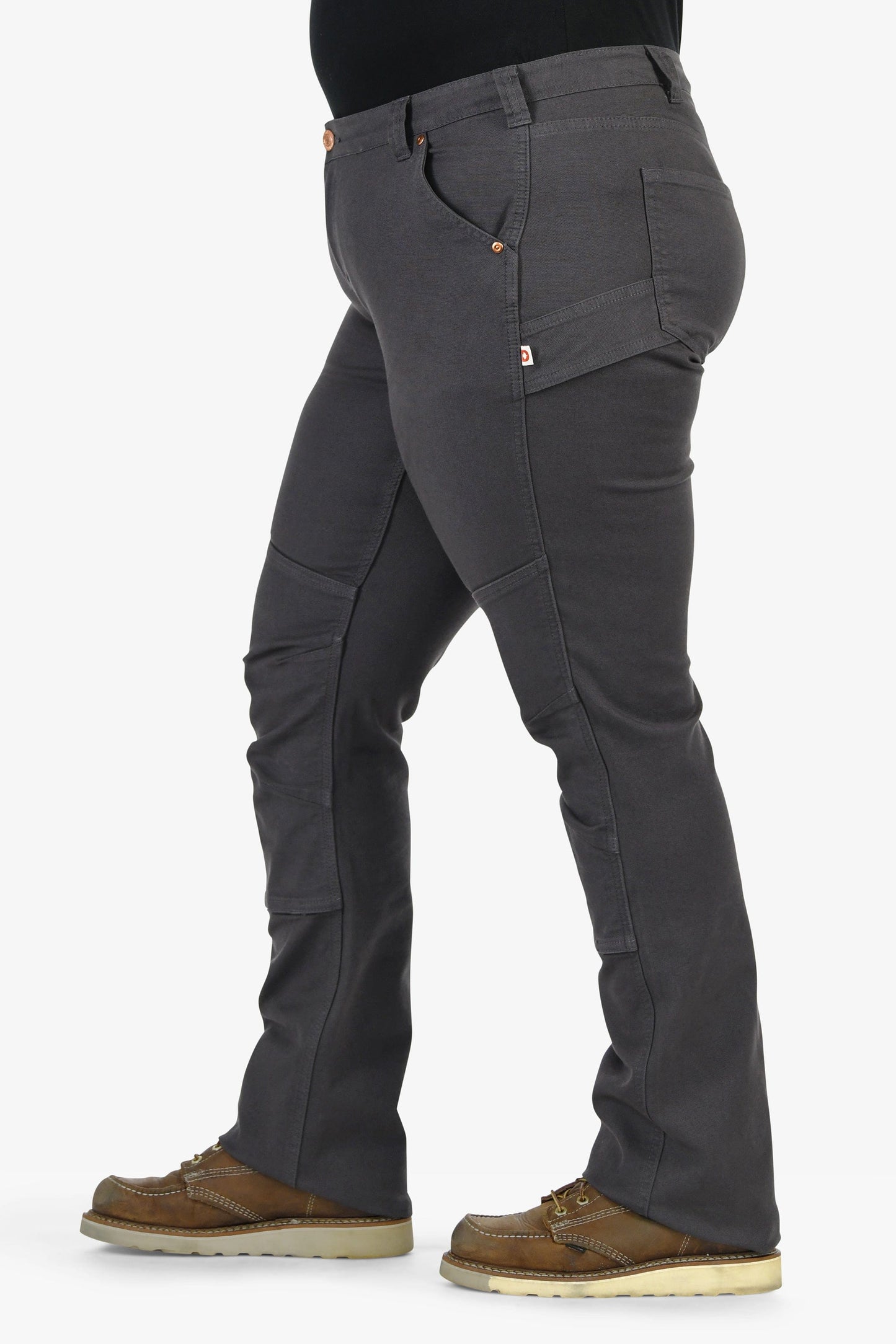 GO TO™ Stretch Canvas Pants in Cement Grey Work Pants Dovetail Workwear