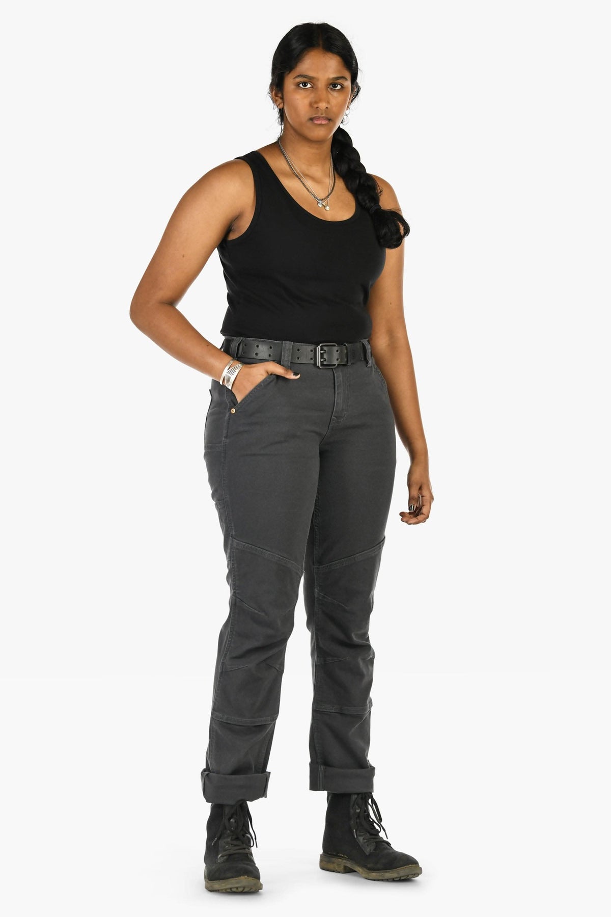 Go-To Cement Grey Canvas Work Pants | Straight Leg – Dovetail Workwear