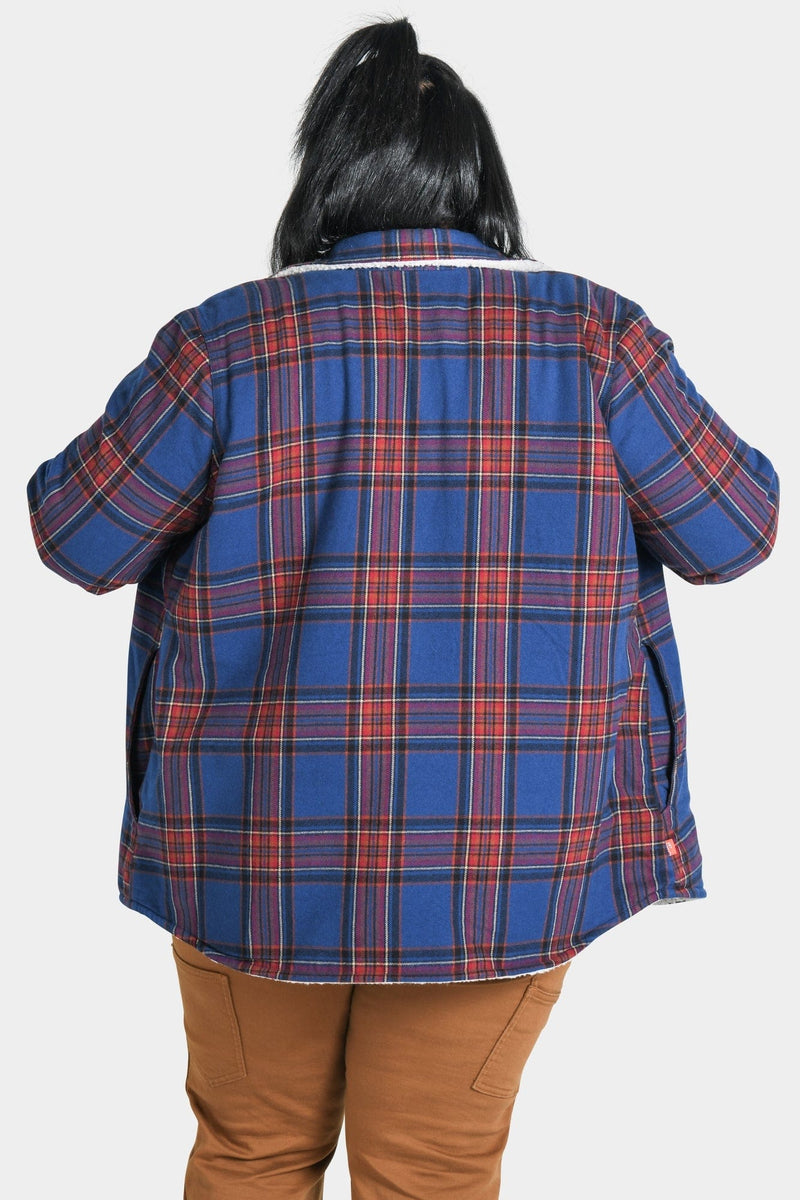 Old School Reversible Work Jacket in American Plaid Dovetail Workwear