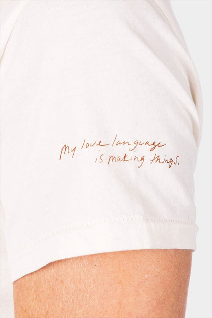 Rae Ripple x Dovetail Workwear Love Language T-Shirt