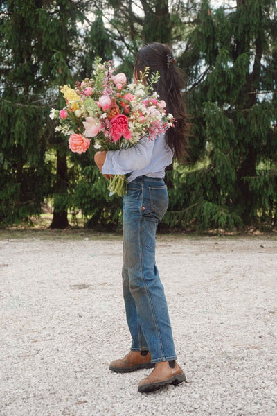 Old School Wide Leg Jean