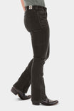 John Deere X Dovetail Workwear Into Town Bootcut Jean in Classic Black Work Pants Dovetail Workwear