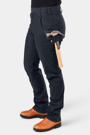 Britt X Ultralight Work Pant in Navy Ripstop — UPF 50+ sun protection — Dovetail Workwear