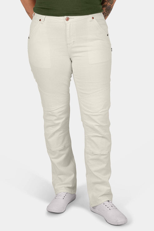 GO TO™ Stretch Canvas Work Pant in Painter's White Work Pants Dovetail Workwear