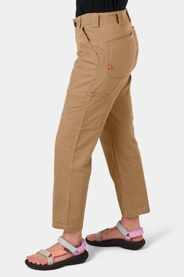 Range Crop Pant — Bellowed front pockets — Dovetail Workwear