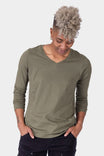GO TO™ Long Sleeve V-Neck T-Shirt