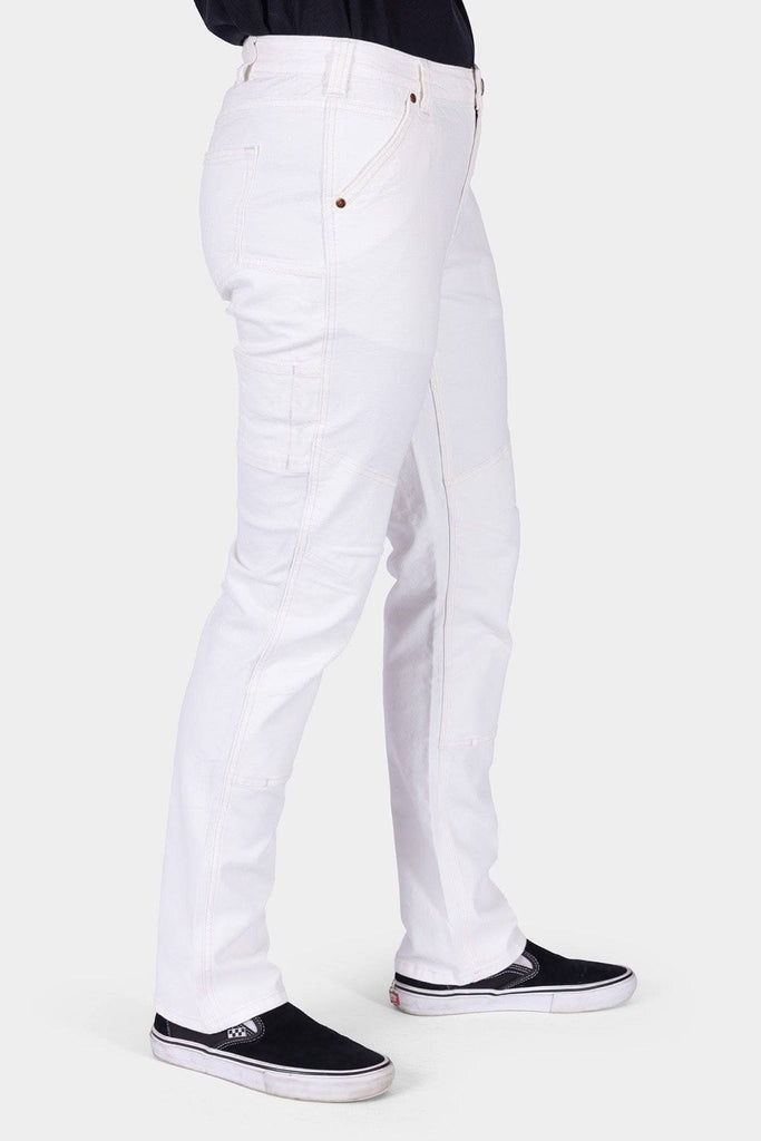 GO TO™  Stretch Canvas Work Pant in Painter's White