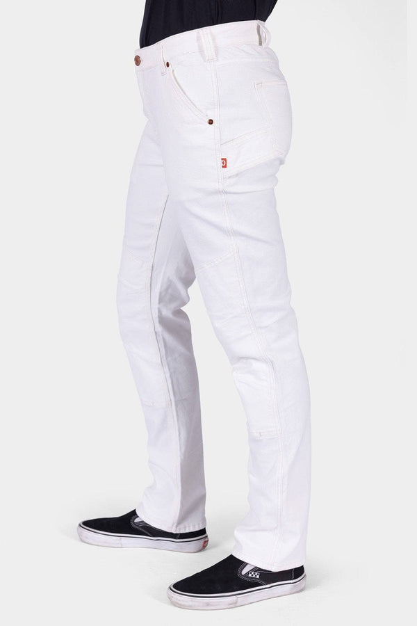 GO TO™  Stretch Canvas Work Pant in Painter's White