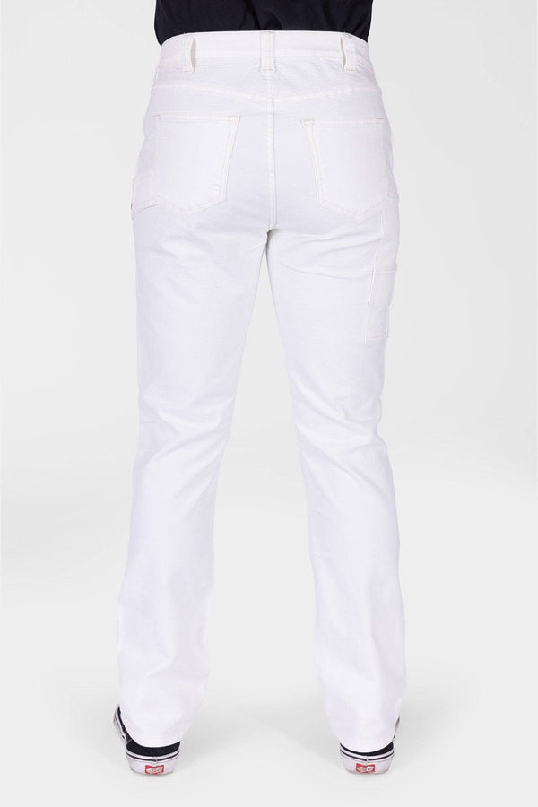 GO TO™  Stretch Canvas Work Pant in Painter's White
