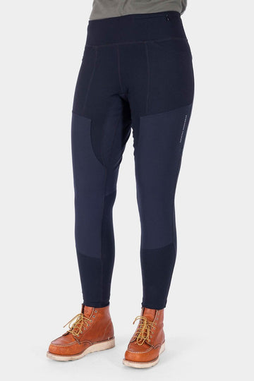 Field Utility Legging in Black — hidden zip pocket — Dovetail Workwear