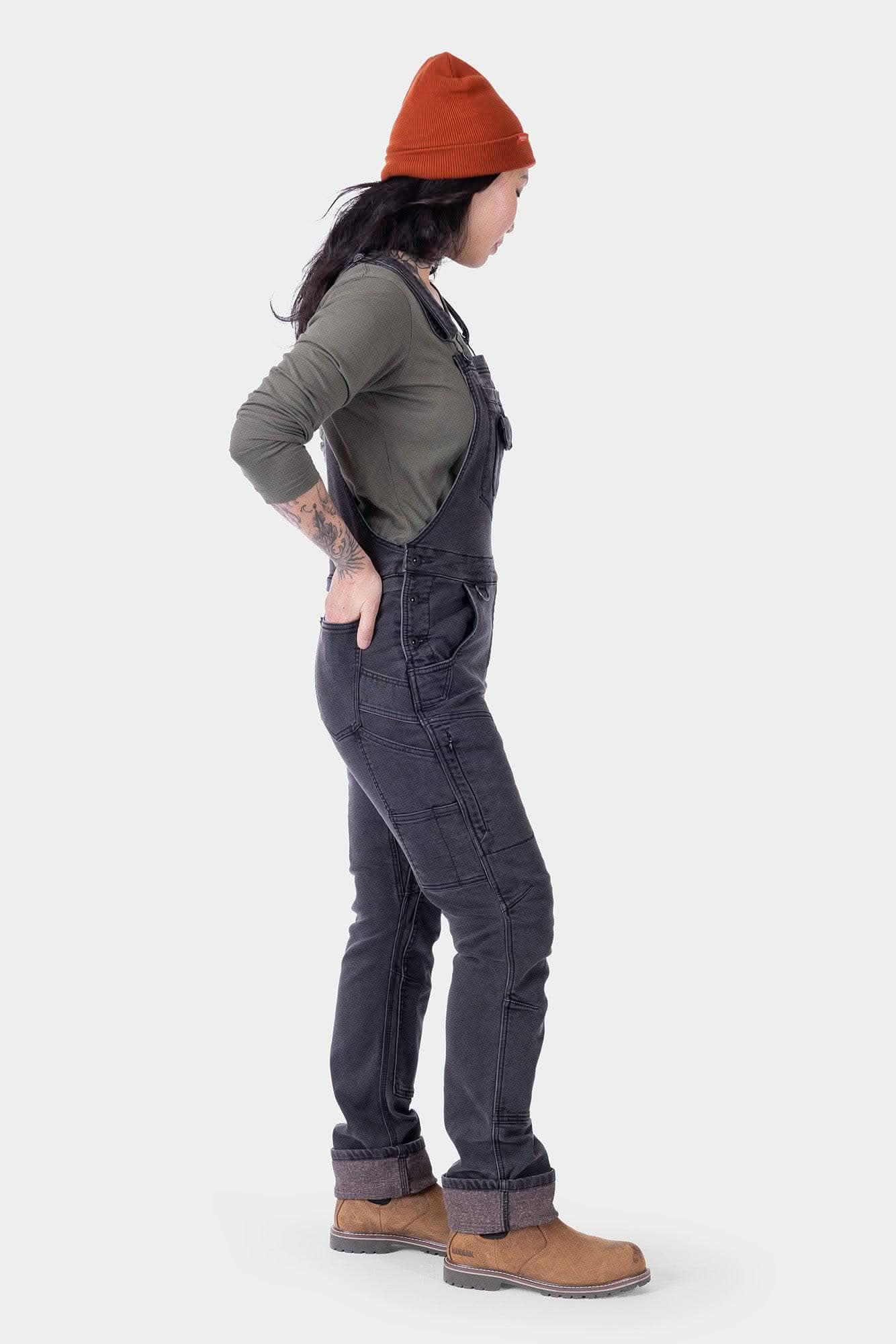 Drop Seat Thermal Overalls | Black | Women's – Dovetail Workwear