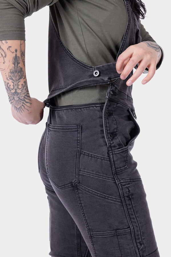 Freshley HOTSWAP™ Drop Seat Thermal Denim Overalls