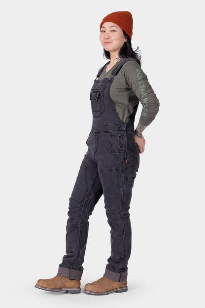 Freshley HOTSWAP™ Drop Seat Thermal Denim Overalls