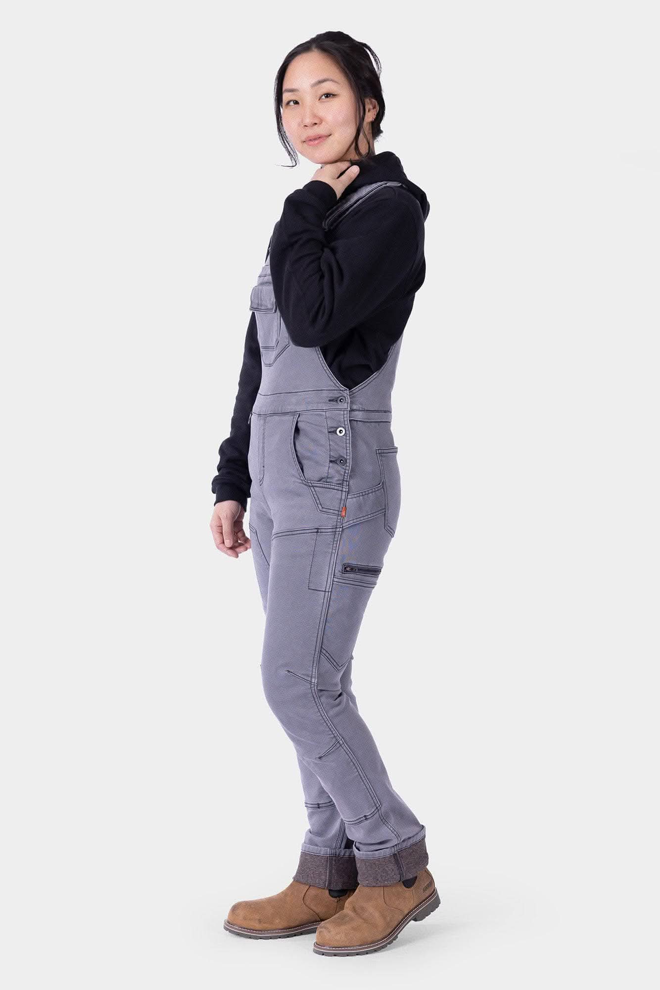 Drop Seat Thermal Overalls | Black | Women's – Dovetail Workwear