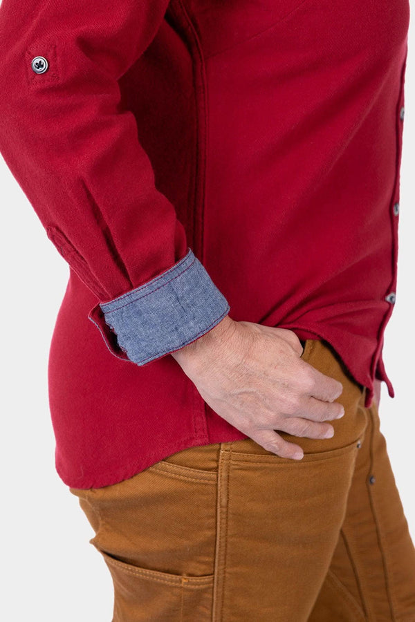 Givens Stretch Chamois Work Shirt