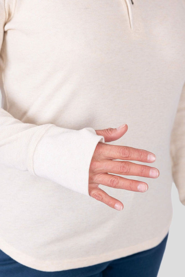 Honed Long Sleeve Thermal Henley