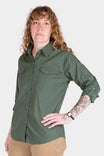 AJ COOLSWAP™ Work Shirt — Hidden chest snap to prevent gaping — Dovetail Workwear