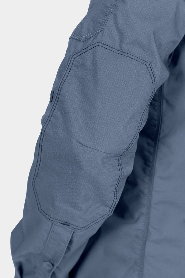 AJ COOLSWAP™ Work Shirt — Hidden chest snap to prevent gaping — Dovetail Workwear
