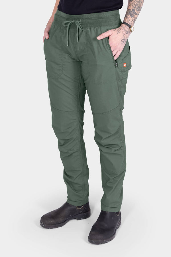 Christa X DIY COOLSWAP Pant — EZWaist stretch waistband — Dovetail Workwear