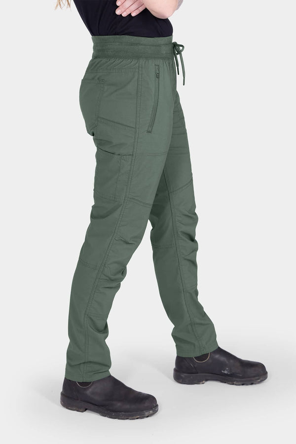 Christa X DIY COOLSWAP Pant — EZWaist stretch waistband — Dovetail Workwear