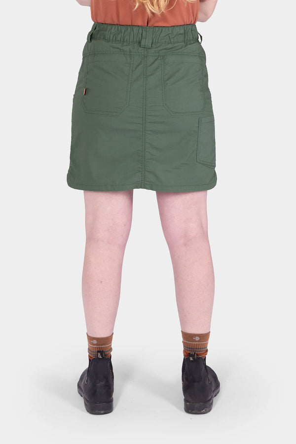 Compass COOLSWAP™ Cargo Skort — Bellowed zip cargo pockets — Dovetail Workwear