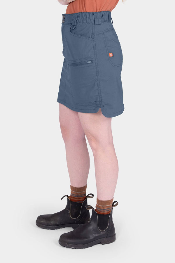 Compass COOLSWAP™ Cargo Skort — Bellowed zip cargo pockets — Dovetail Workwear