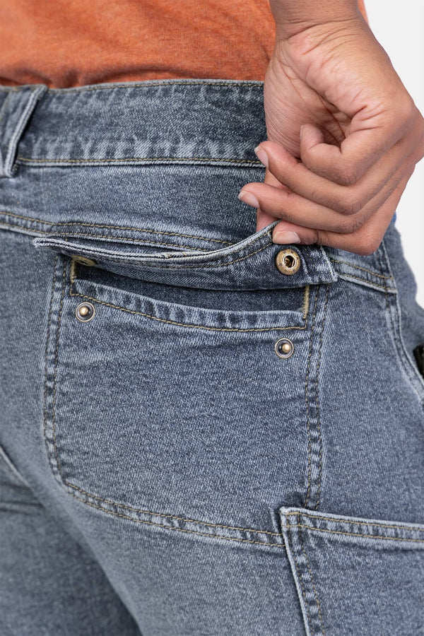 Day Construct Work Pant in Vintage Stretch Denim