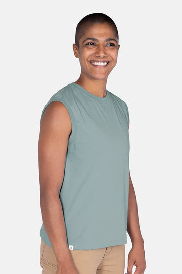 GO TO™ Tank Top — Soft ring-spun cotton tank with relaxed fit — Dovetail Workwear