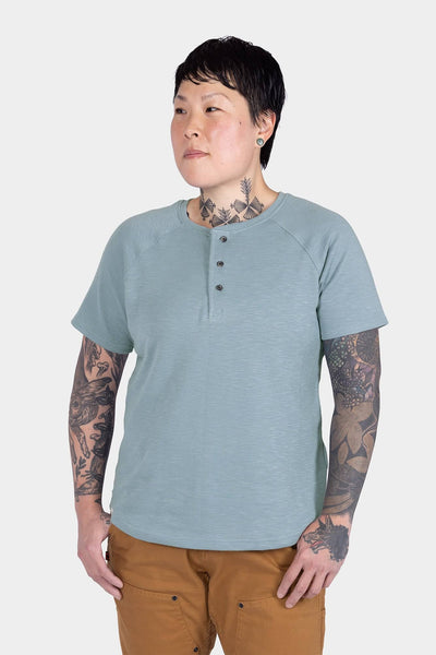Old School Summer Henley Shirt