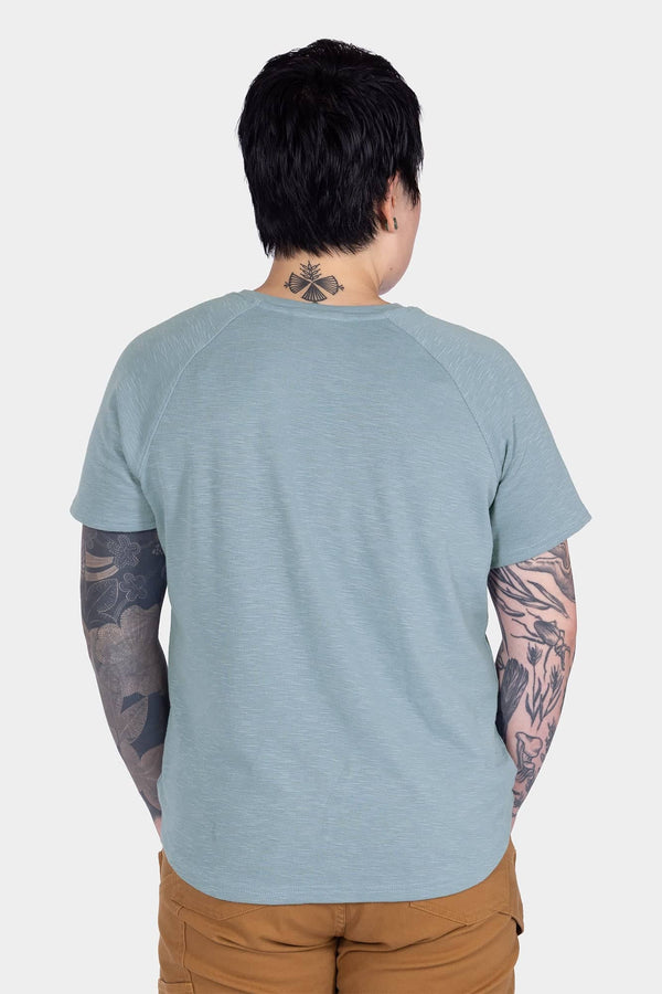 Old School Summer Henley Shirt