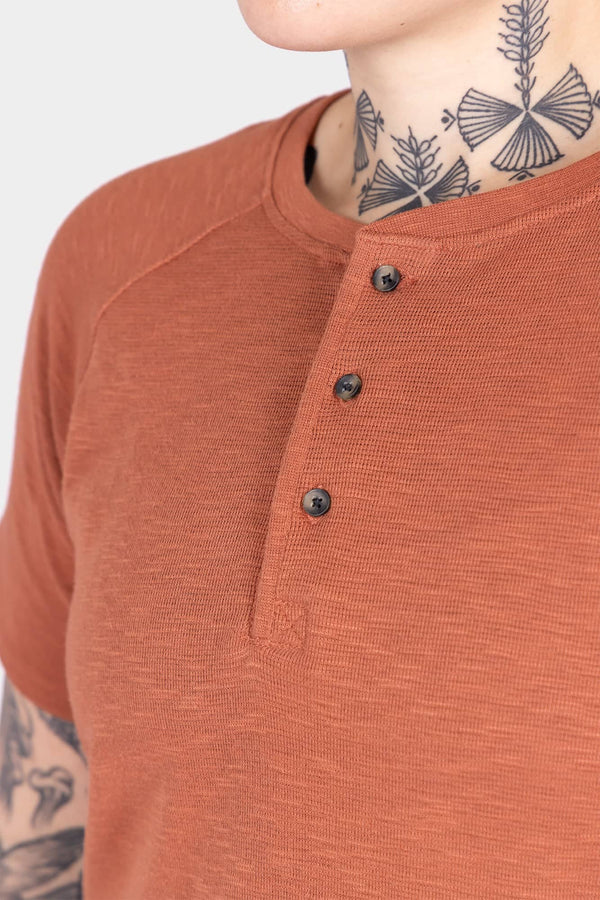 Old School Summer Henley Shirt