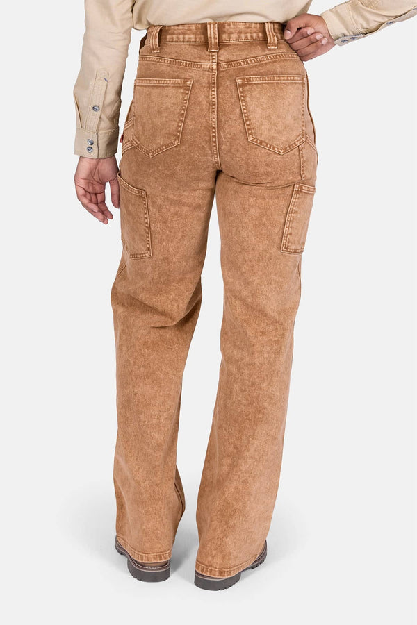 Old School Wide Leg Mineral Wash Jean