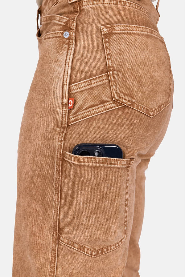 Old School Wide Leg Mineral Wash Jean