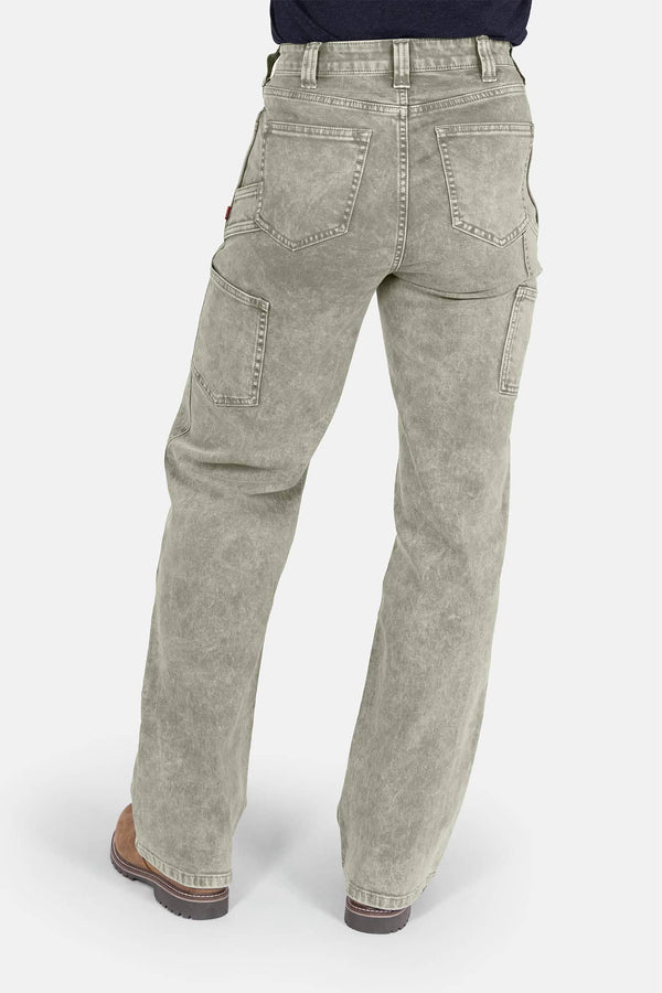 Old School Wide Leg Mineral Wash Jean