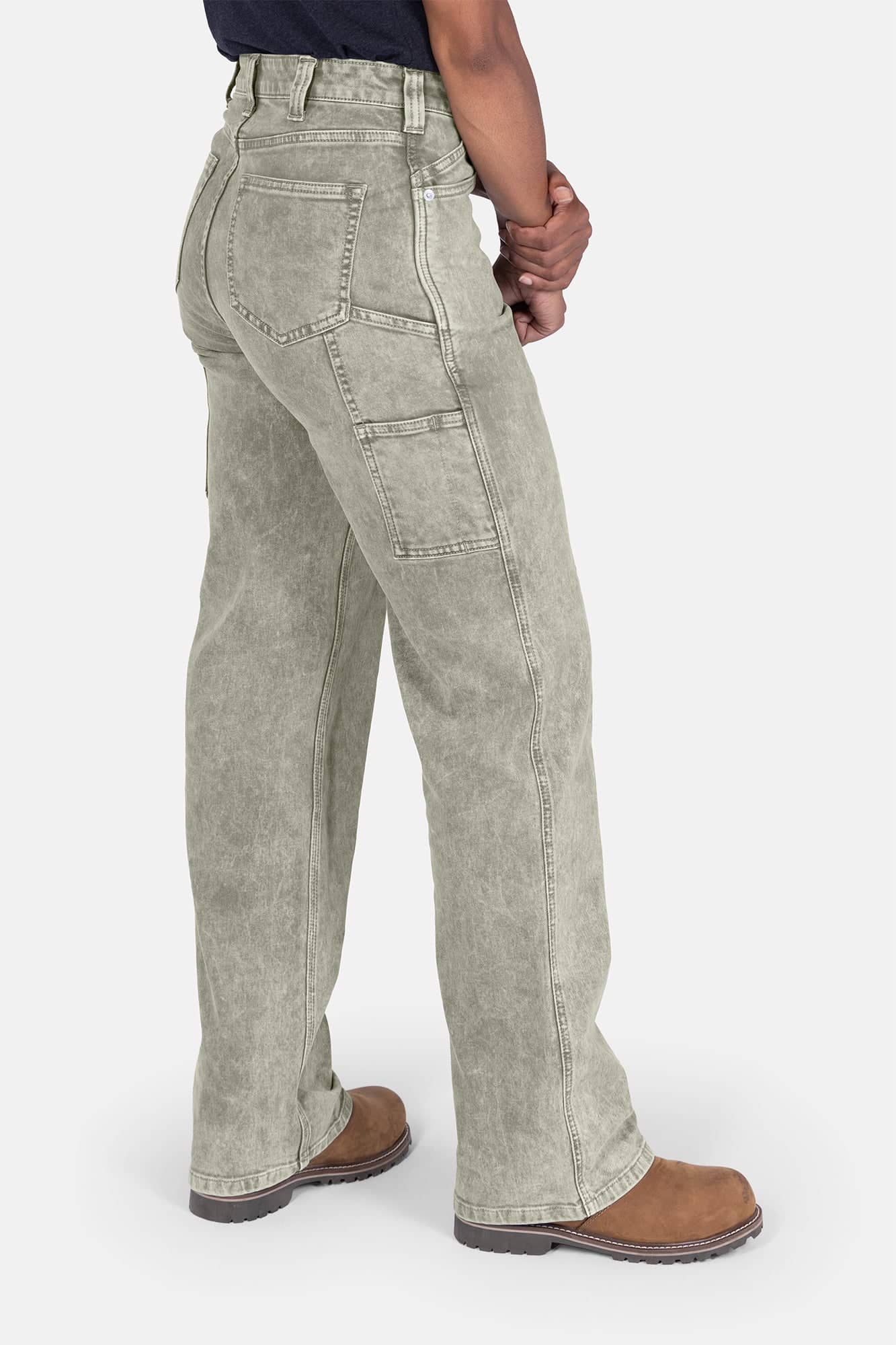 Old School Wide Leg Mineral Wash Jeans – Dovetail Workwear