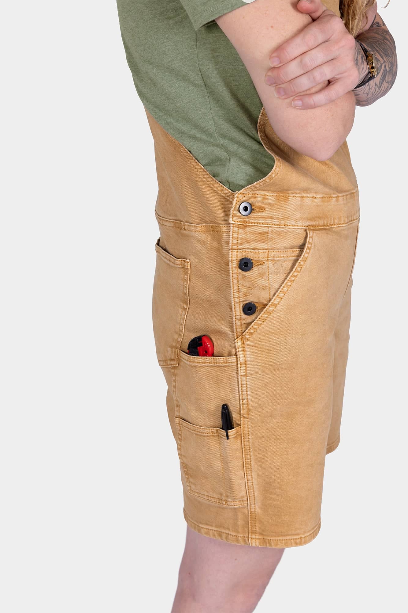 Short Overalls for Women - Utility Style | Dovetail Workwear