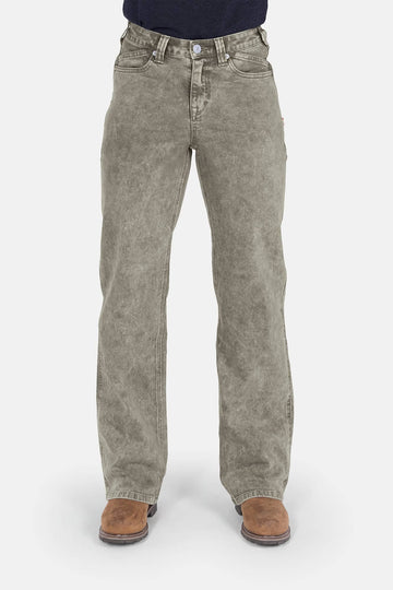 Old School Wide Leg Mineral Wash Jean