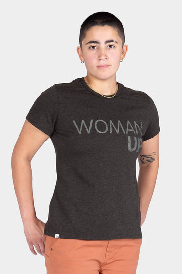 GO TO™ "Woman Up" Graphic Work Tee